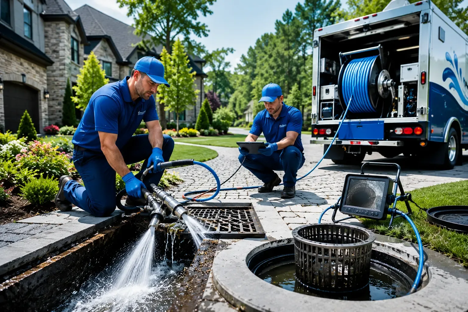 Local outdoor drain cleaning professionals in Llano, TX
